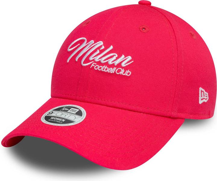 New Era 9Forty Damen Cap - AC Mailand Script bright pink