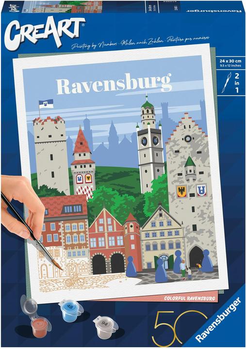 Produktbild Ravensburger CreArt - Malen nach Zahlen Colorful Ravensburg