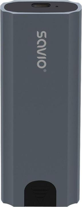 Image du produit Savio Boîtier de disque dur externe M.2 SSD NVMe USB-C 3.1 AK-67 gris (M.2 2230, M.2 2280, M.2 2260)