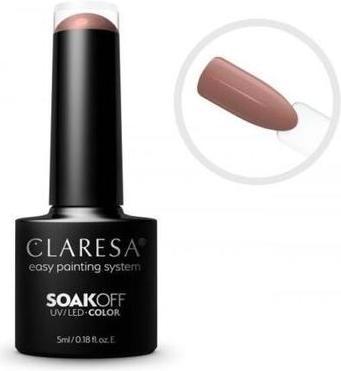 Actual product image Claresa Soak Off UV/LED Nude hybrid polish 117 5g (Nude, UV gel varnish)