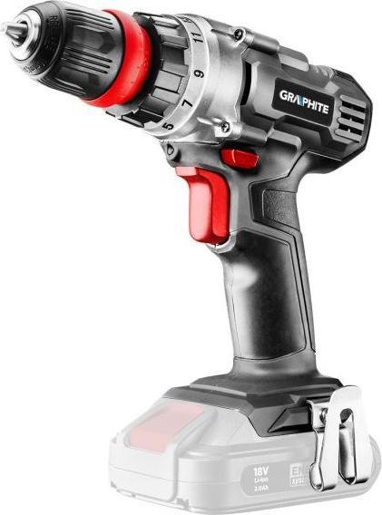 Produktbild Graphite 58G022-SET2 drill 18 V 2 x 2 Ah battery (Akkubetrieb)