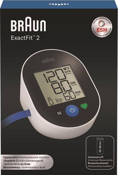Actual product image Braun ExactFit (Blood pressure monitor upper arm)