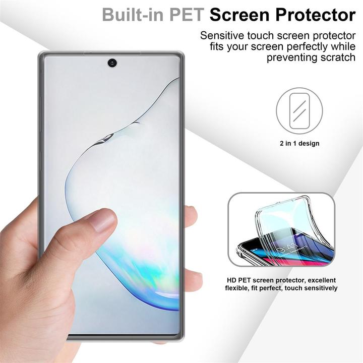 Immagine prodotto Cadorabo TPU 360 gradi di copertura del caso (Samsung Galaxy Note 10)