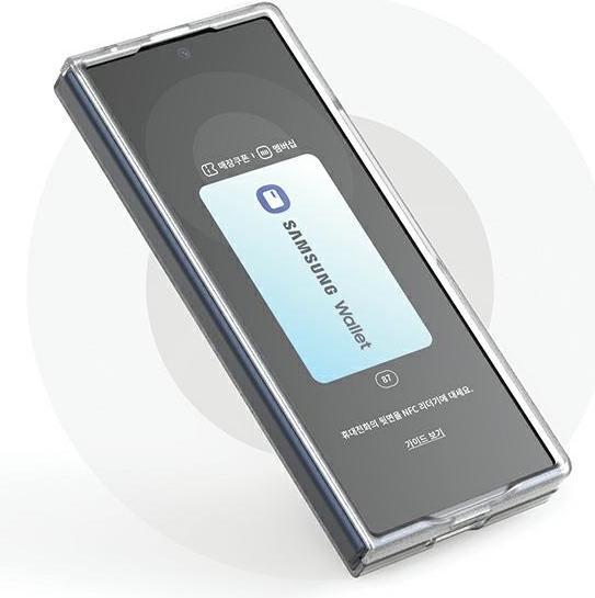 Actual product image GCS case Nukin Sam Z Fold6 przeźroczysty/clear AR20-02028A (Samsung Galaxy Z Fold6)