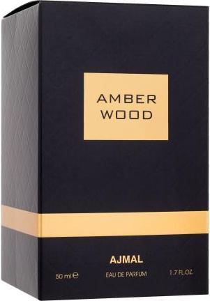 Actual product image Ajmal Amber Wood Eau de Parfum - 50ml (Eau de parfum, 50 ml)