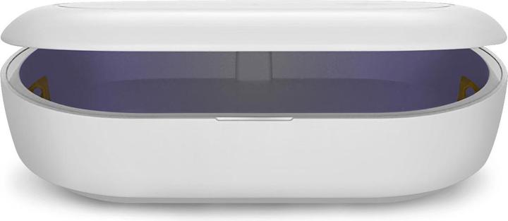 Produktbild SBS UV-Desinfektionsbox & Wireless Charger/induktive Ladestation 10W, weiss