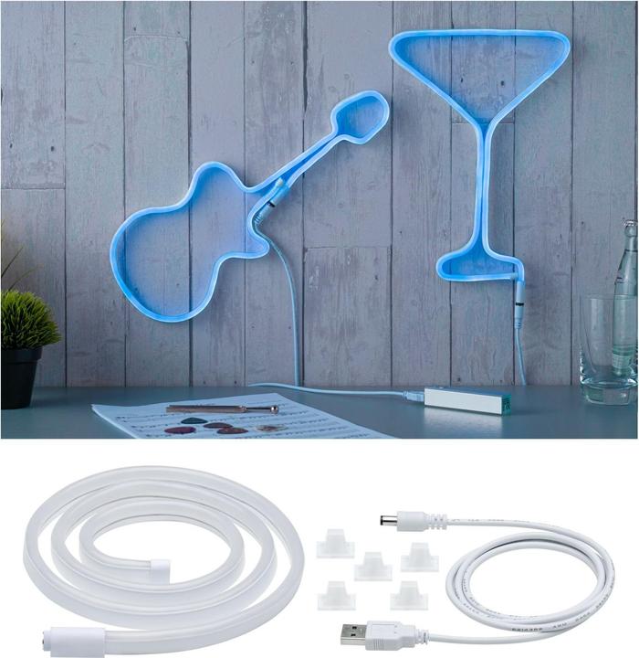 Produktbild Paulmann Neon Colorflex USB Stripe (Weiss, 110 cm, Indoor)