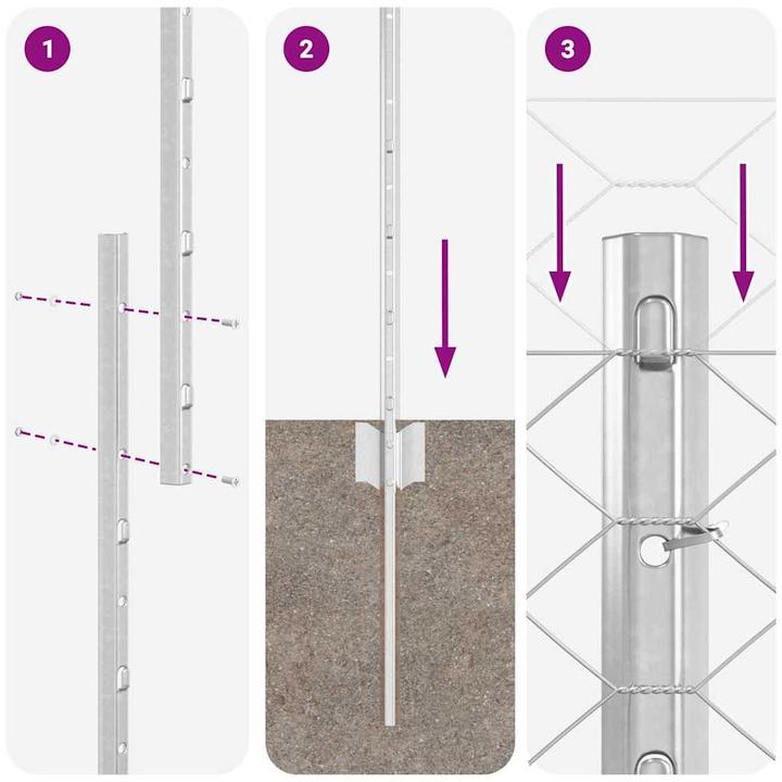 Produktbild VidaXL Gartenzaun