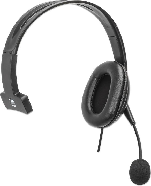 Manhattan Mono USB headset with reversible microphone (Cable)
