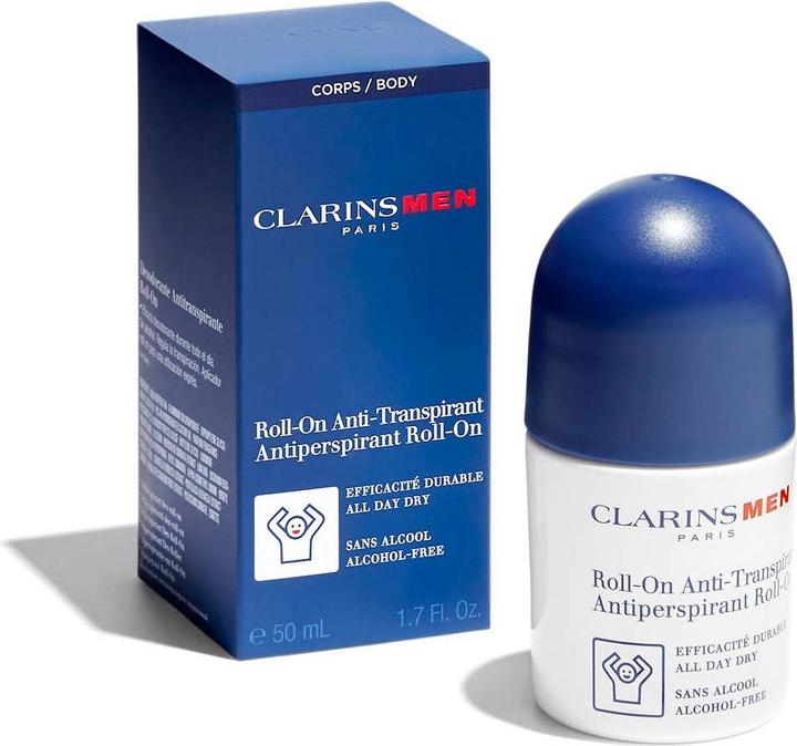 Actual product image Clarins Men Deo Roll-On (Roll-on, 50 ml)