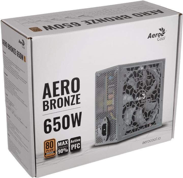 Immagine prodotto AeroCool Unità di alimentazione AERO (650 W)