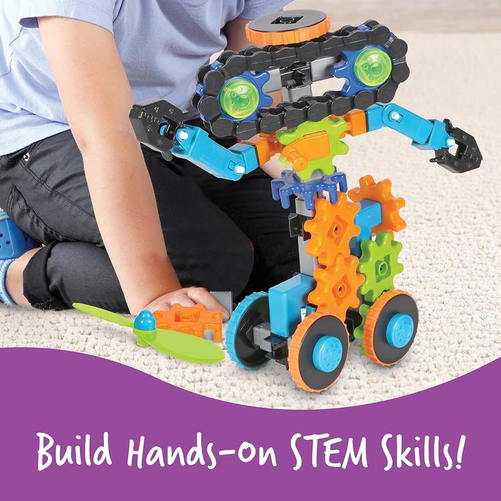Produktbild Learning Resources Lernressourcenblöcke, Zahnräder, Roboter, Baukasten