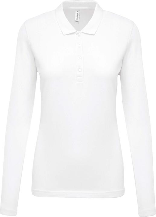 Actual product image Kariban piqué blanc (S)