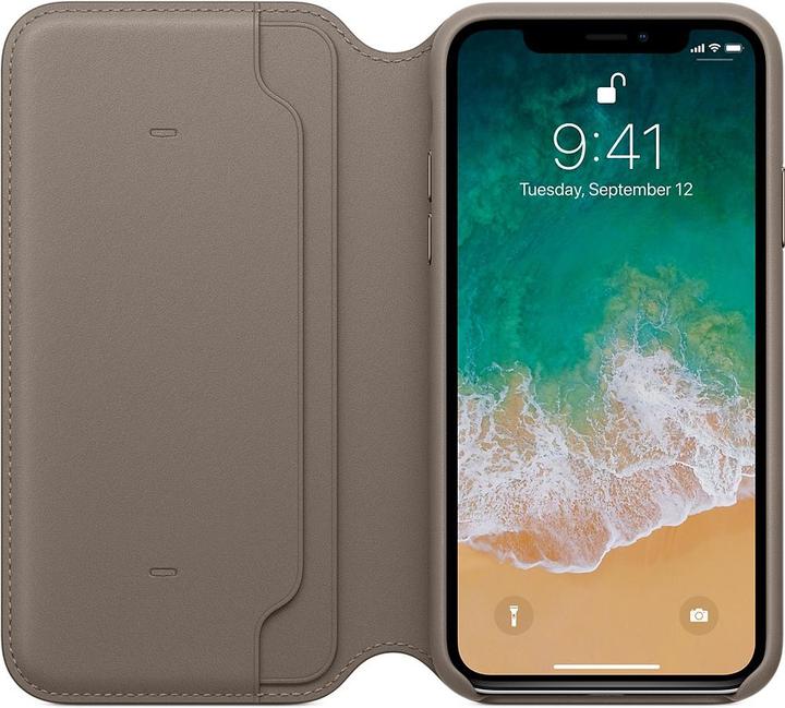 Image du produit Apple Étui folio en cuir (Apple iPhone X)