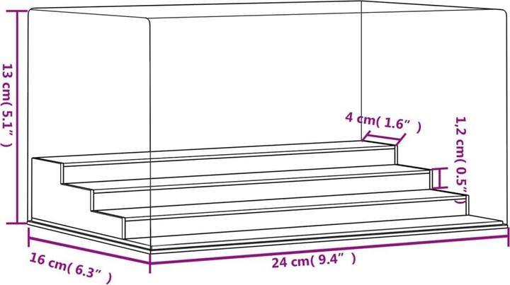 Produktbild VidaXL Christl (24 x 16 x 13 cm)