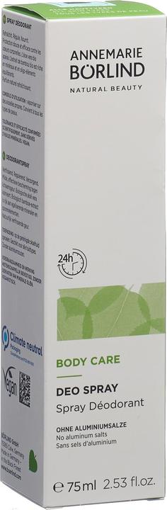 Image du produit Annemarie Börlind Soin du corps Soins du corps Spray Déodorant - Sans sels d'aluminium (Spray, 75 ml)