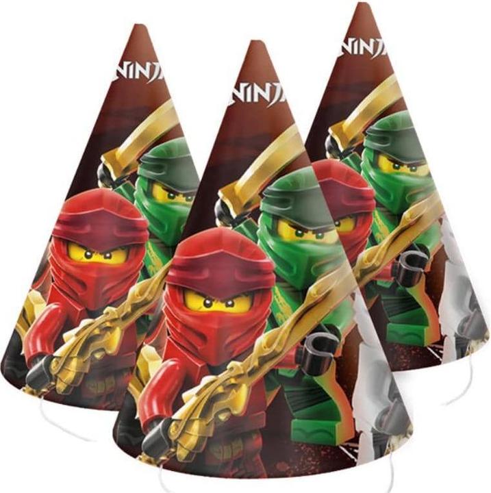Produktbild Procos Party Hüte Lego Ninjago