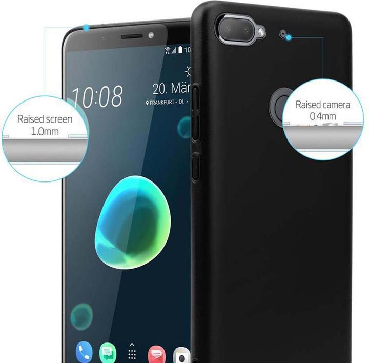 Produktbild Cadorabo Hard Cover Matt Metall Cover (HTC Desire 12+)