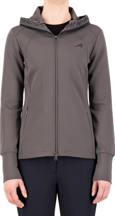 Actual product image Euro-star Giulia Women's Zip Up Hooded Riding Sweatshirt (L)