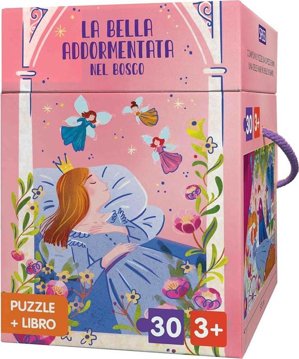Actual product image Sassi Jigsaw Puzzle Fairy Tales. Sleeping Beauty In The Woods