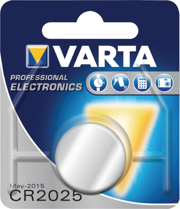 Actual product image Varta Electronics CR2025 (1 pcs., CR2025, 157 mAh)