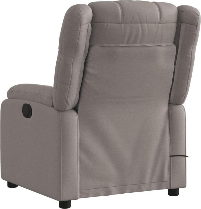 Produktbild VidaXL Massagesessel Fernsehsessel Relaxsessel Sessel Elektrisch Taupe Stoff