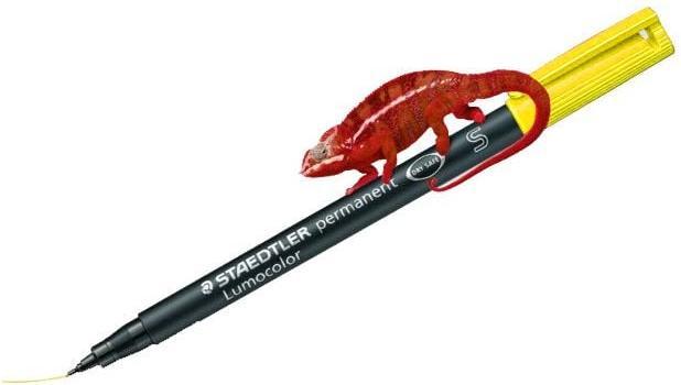 Actual product image Staedtler Lumocolor permanent (Yellow, 0.40 mm, 1 x)