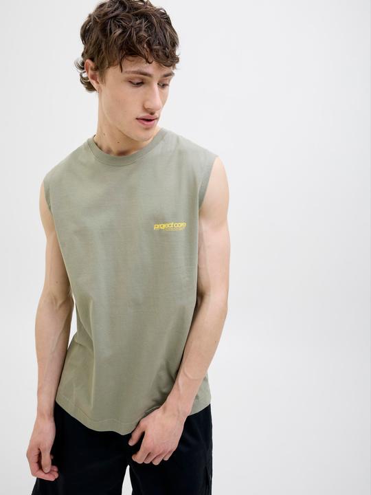 Actual product image Jack & Jones Gedruckt Rundhalsausschnitt Tanktop Tanktop (S)