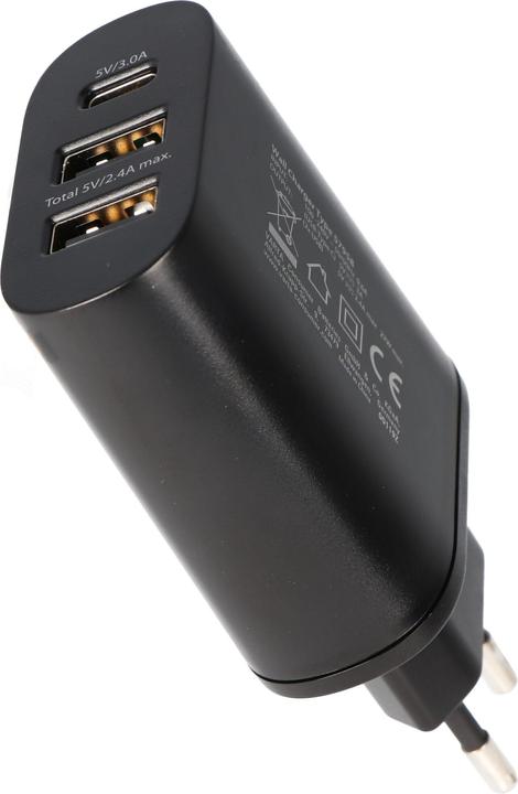 Produktbild Varta Wall Charger 27W 2 x USB 2,4A + USB Typ C 3,0A (27 W)