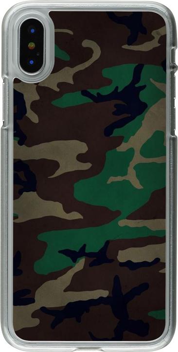 Actual product image PhoneLook Coque transparent Camouflage 3 (Apple iPhone X, Apple iPhone XS)