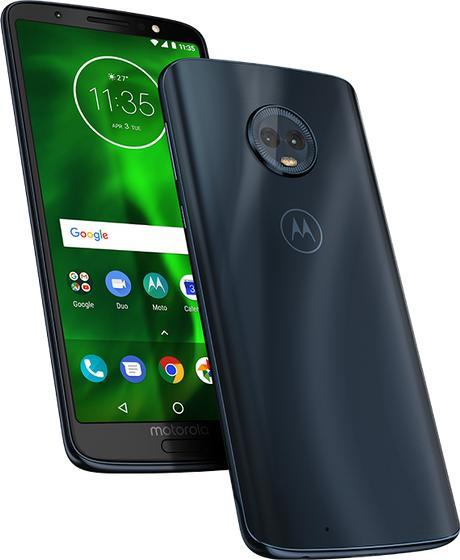 Image du produit Motorola Moto G6 Plus (64 Go, Indigo profond, 5.93", Double SIM + SD, 12 Mpx, 4G)