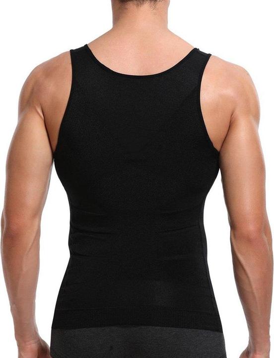 Produktbild JTI Ärmelloses Kompressionsshirt Herren - Schwarz, L (L)