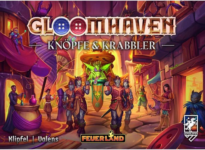 Produktbild Feuerland Gloomhaven: Knöpfe & Krabbler (Deutsch)
