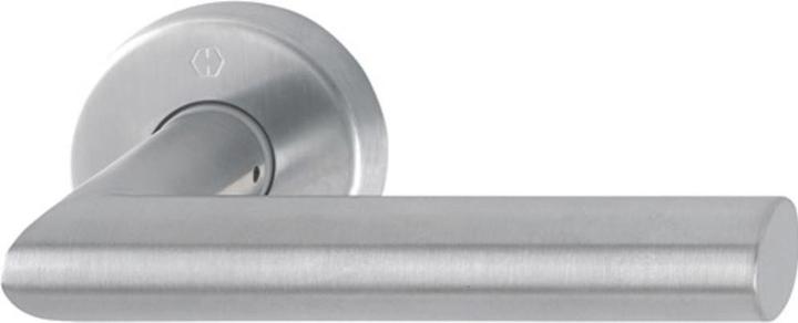 Actual product image Hoppe Rosette half-set Amsterdam E1400Z/42H Stainless steel F69 Square 10 mm (Door handle)