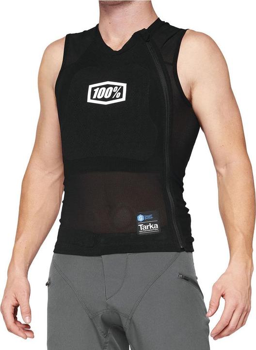 100% Tarka Protection Weste - black (XXL, Brustprotektor, Rückenprotektor, Einzelstück)