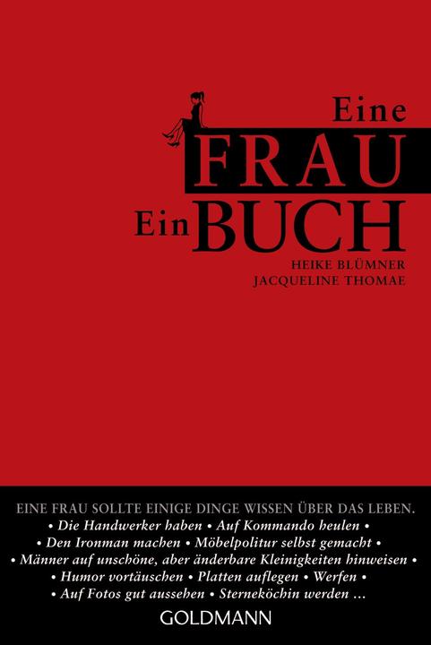 Produktbild Eine Frau. Ein Buch (Deutsch, Heike Blümner, Jacqueline Thomae, 2010)