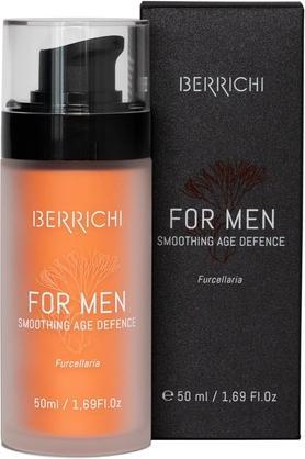 Actual product image Berrichi Natural Anti Aging Face Cream for Men - Fast Absorbing Anti-Wrinkle Cream for Dry & Sensitive Combin (50 ml, Day cream)