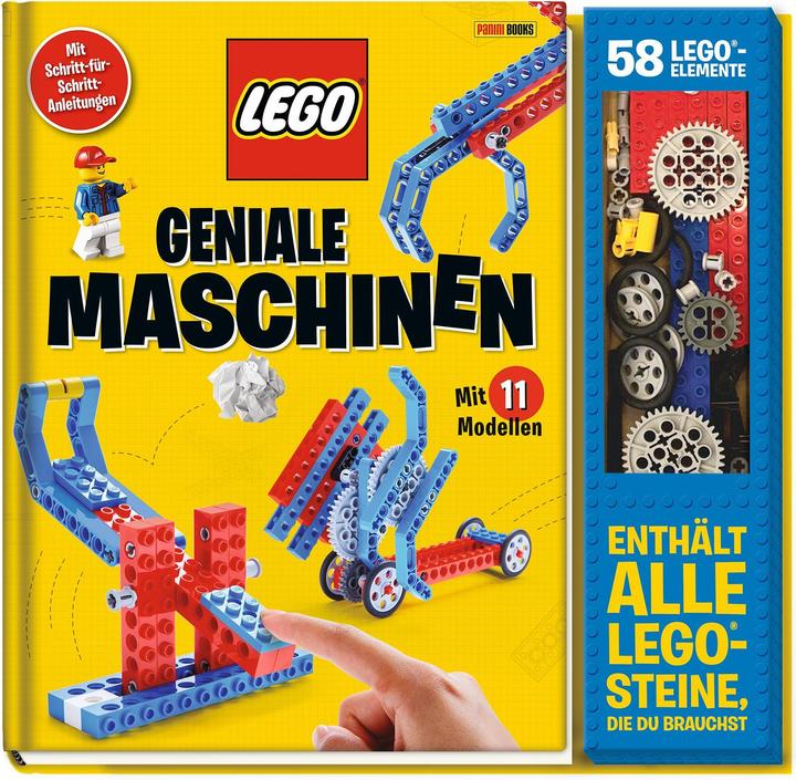 Panini Lego Geniale Maschinen: Mit 11 Modellen (Deutsch, Panini, Anita Weinberger-Schwendenwein, 2018)