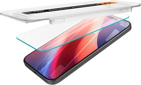 Actual product image Spigen Glas (2 Piece, Apple iPhone 16 Pro)