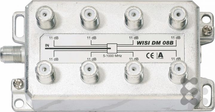 Actual product image WISI Distributor DM 08B 8-fold only BK (10 x)