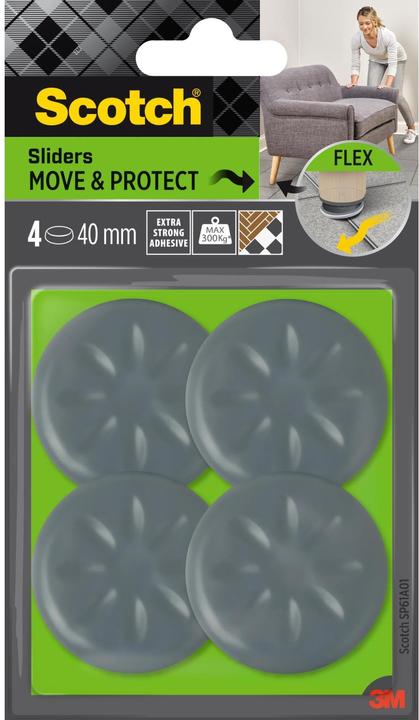 Actual product image Scotch Möbelgleiter Flexibal (4 Piece)