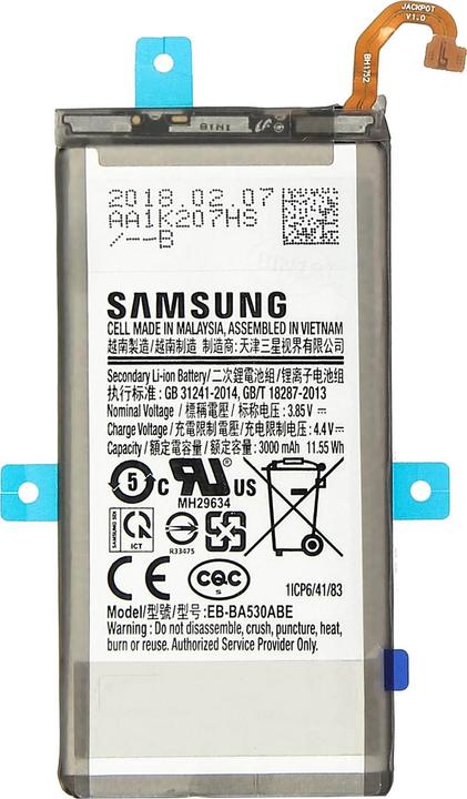 Image du produit Samsung EB-BA530ABE Batterie 3000 mAh