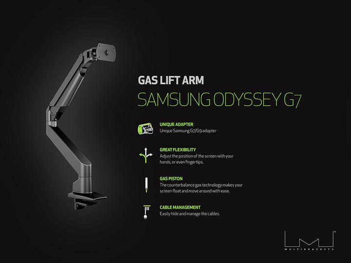 Produktbild Multibrackets M Gas Lift für 49" Samsung G9 (Tisch, 49")