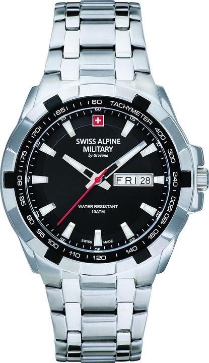 Swiss Alpine Military 7043.1137 Day-Date 42mm 10ATM (Analoguhr, 42 mm)