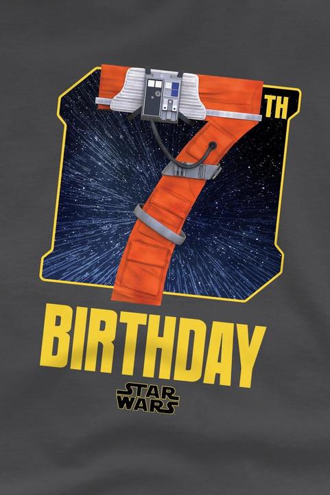 Produktbild Star Wars TShirt 7. Geburtstag (104)