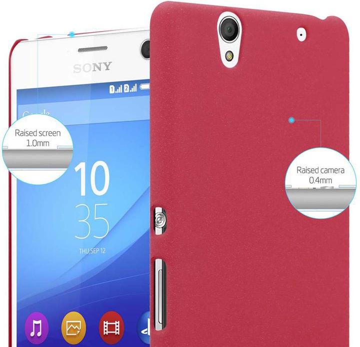 Produktbild Cadorabo Hard Cover Frosty Cover (Sony Xperia C4)