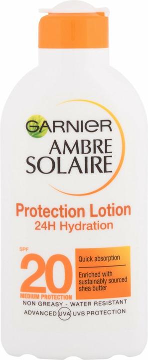 Garnier Ambre Solaire Protection Lotion (Sonnenmilch, SPF 20, 200 ml)