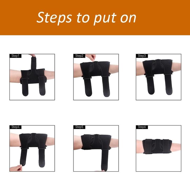Produktbild König Design Ellenbogen Bandage Stütze Schutz Schoner Tennisbandage Tennisarm Bankdrücken