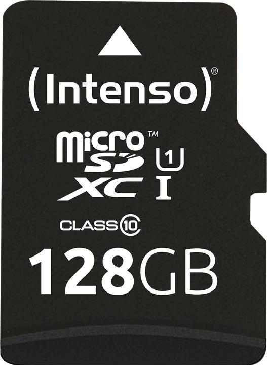 Actual product image Intenso UHS-I Premium (128 GB, microSDXC, U1, UHS-I)