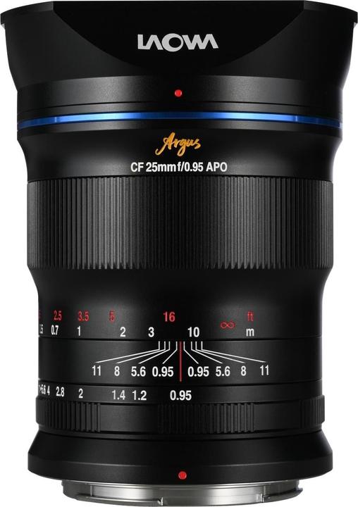 Venus Optic Festbrennweite Laowa Argus 25mm f/0.95 CF APO – Nikon Z (Nikon Z, APS-C / DX)